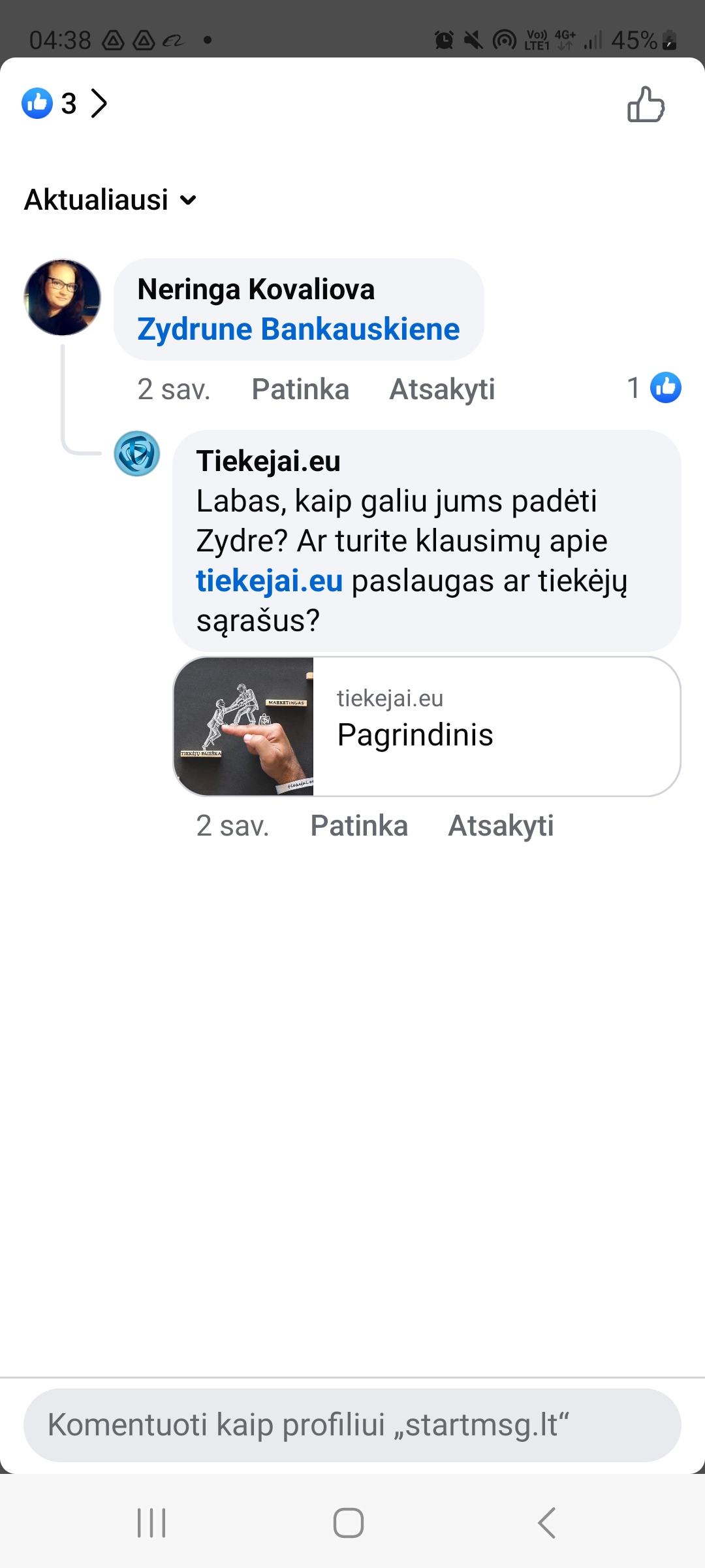  Messenger AI comments